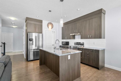 252 Nolanhurst Crescent Nw, Calgary, AB - Indoor Photo Showing Kitchen With Stainless Steel Kitchen With Upgraded Kitchen