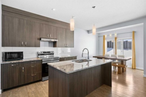 252 Nolanhurst Crescent Nw, Calgary, AB - Indoor Photo Showing Kitchen With Upgraded Kitchen
