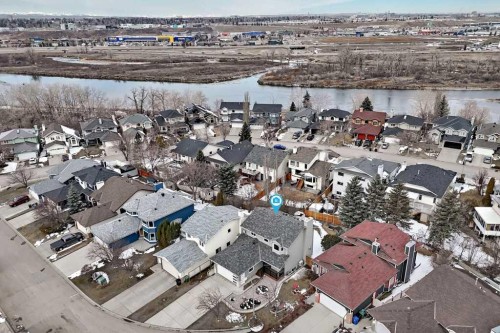 256 Riverside Mews Se, Calgary, AB - Outdoor With View