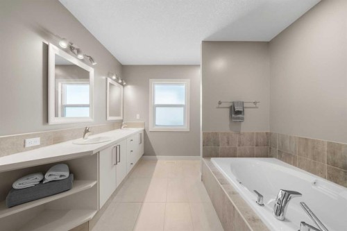 151 Heritage View, Cochrane, AB - Indoor Photo Showing Bathroom