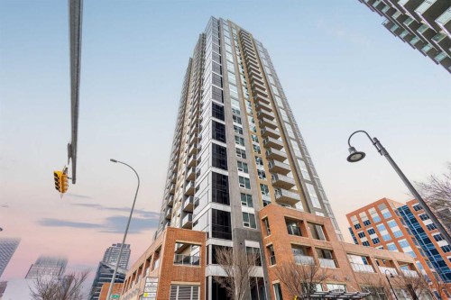 1903-1320 1 Street Se, Calgary, AB - Outdoor With Balcony With Facade