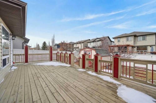 155 Morningside Circle Sw, Airdrie, AB - Outdoor With Deck Patio Veranda With Exterior
