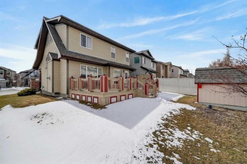 155 Morningside Circle Sw, Airdrie, AB - Outdoor With Deck Patio Veranda