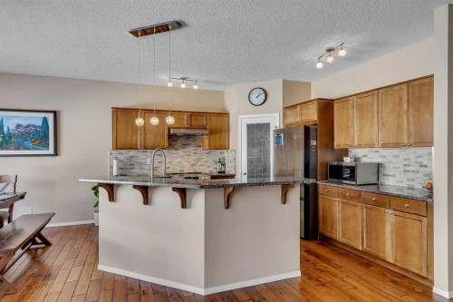 10 Evansbrooke Place Nw, Calgary, AB - Indoor Photo Showing Kitchen With Upgraded Kitchen
