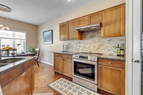 10 Evansbrooke Place Nw, Calgary, AB - Indoor Photo Showing Kitchen With Double Sink