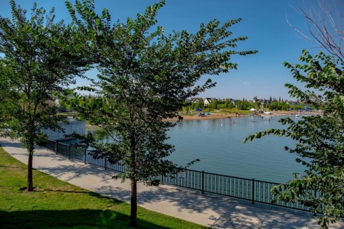 28 Masters Link Se, Calgary, AB - Outdoor With Body Of Water With View