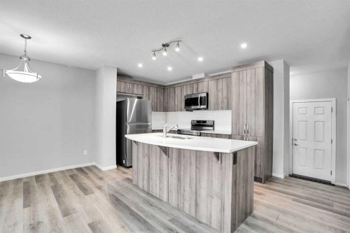 214 Cityside Grove Ne, Calgary, AB - Indoor Photo Showing Kitchen