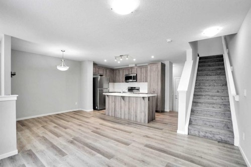 214 Cityside Grove Ne, Calgary, AB - Indoor Photo Showing Kitchen
