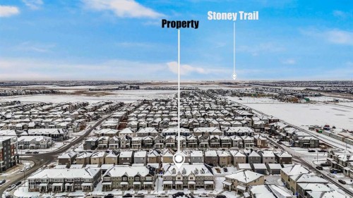 214 Cityside Grove Ne, Calgary, AB - Outdoor With View