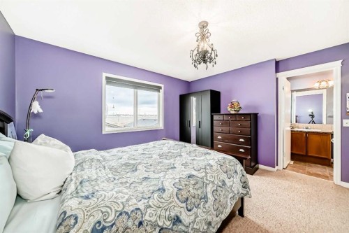 223 Auburn Bay Heights Se, Calgary, AB - Indoor Photo Showing Bedroom