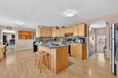 119 3 Avenue West, Hussar, AB - Indoor Photo Showing Kitchen