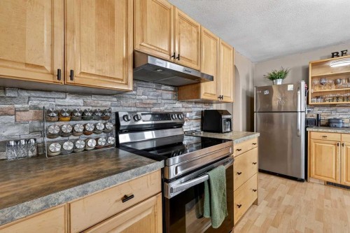 119 3 Avenue West, Hussar, AB - Indoor Photo Showing Kitchen