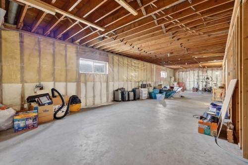 119 3 Avenue West, Hussar, AB - Indoor Photo Showing Basement