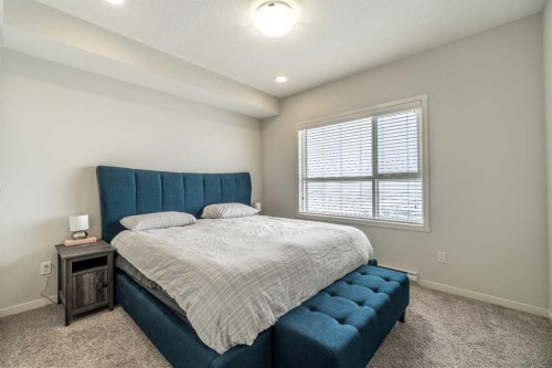 429-20 Seton Park Se, Calgary, AB - Indoor Photo Showing Bedroom