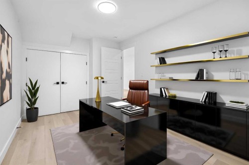 7415 39 Avenue Nw, Calgary, AB - Indoor Photo Showing Office