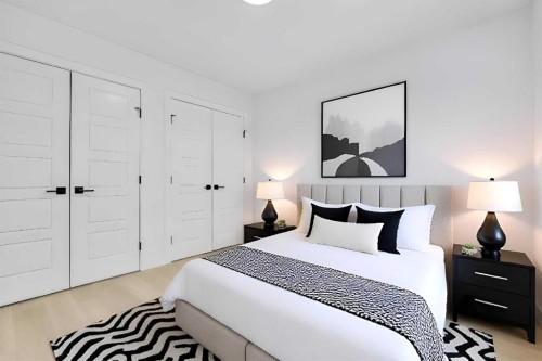 7415 39 Avenue Nw, Calgary, AB - Indoor Photo Showing Bedroom