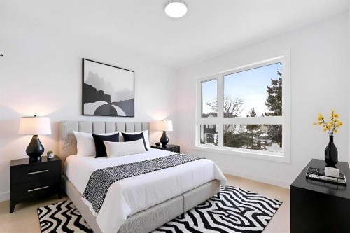 7415 39 Avenue Nw, Calgary, AB - Indoor Photo Showing Bedroom