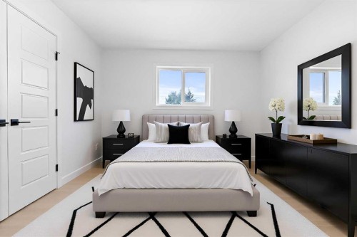 7415 39 Avenue Nw, Calgary, AB - Indoor Photo Showing Bedroom