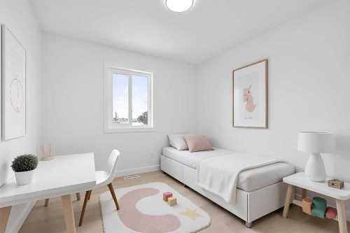 7415 39 Avenue Nw, Calgary, AB - Indoor Photo Showing Bedroom