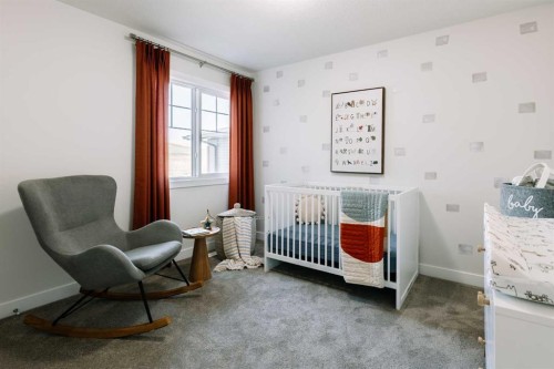 416 Ranch Gate, Strathmore, AB - Indoor Photo Showing Bedroom
