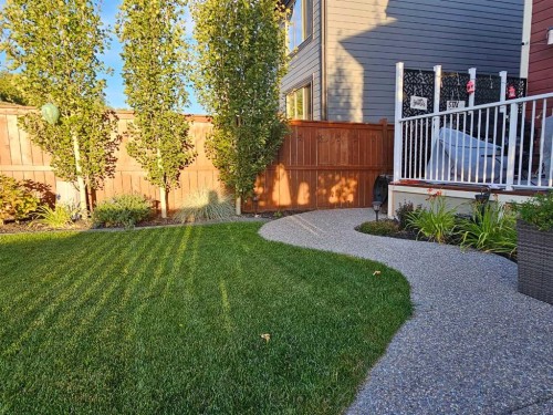 255 Riviera Way, Cochrane, AB - Outdoor With Deck Patio Veranda