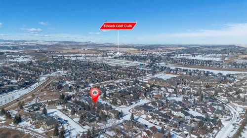 52 Sandstone Ridge Crescent, Okotoks, AB - Outdoor With View