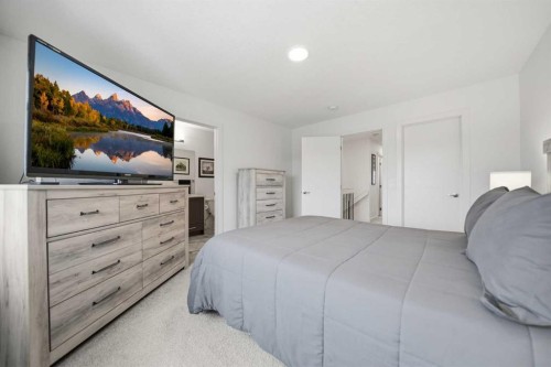 171 Wolf Creek Avenue Se, Calgary, AB - Indoor Photo Showing Bedroom