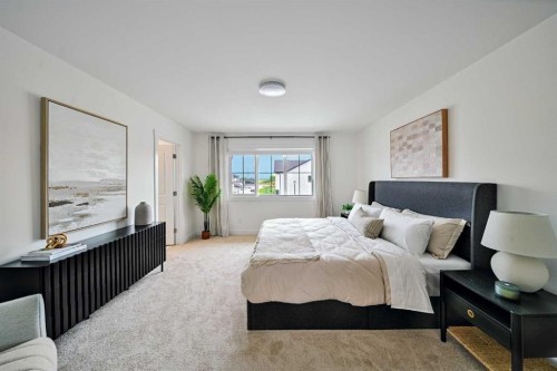 517 Ranch Gate, Strathmore, AB - Indoor Photo Showing Bedroom