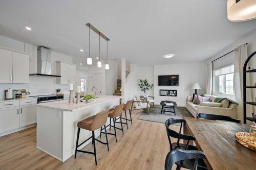 517 Ranch Gate, Strathmore, AB - Indoor Photo Showing Kitchen With Upgraded Kitchen