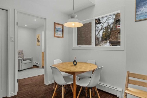 214-200 Three Sisters Drive, Canmore, AB - Indoor Photo Showing Dining Room