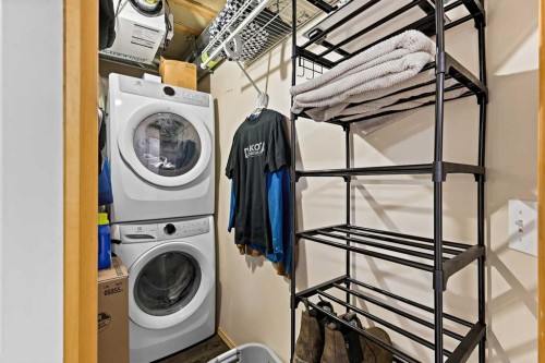 104-15 Everridge Square Sw, Calgary, AB - Indoor Photo Showing Laundry Room