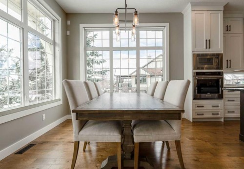 102 Coopersfield Way Sw, Airdrie, AB - Indoor Photo Showing Dining Room