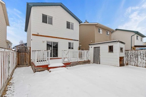 148 Martin Crossing Crescent Ne, Calgary, AB - Outdoor With Deck Patio Veranda With Exterior