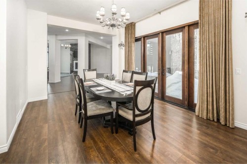 5 Elveden Point Sw, Calgary, AB - Indoor Photo Showing Dining Room