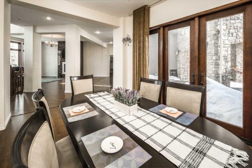 5 Elveden Point Sw, Calgary, AB - Indoor Photo Showing Dining Room