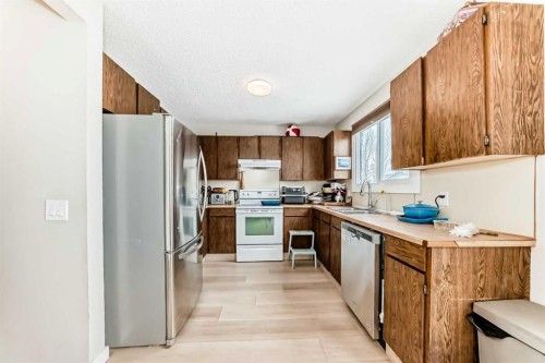 139 Bermuda Drive Nw, Calgary, AB - Indoor Photo Showing Kitchen With Double Sink