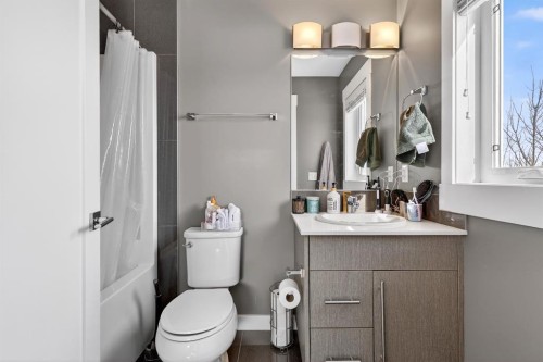 43-111 Rainbow Falls, Chestermere, AB - Indoor Photo Showing Bathroom