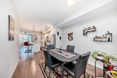 342 Redstone Boulevard Ne, Calgary, AB - Indoor Photo Showing Dining Room