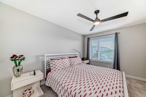 342 Redstone Boulevard Ne, Calgary, AB - Indoor Photo Showing Bedroom