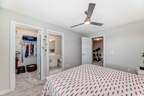 342 Redstone Boulevard Ne, Calgary, AB - Indoor Photo Showing Bedroom
