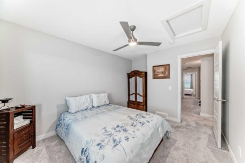 342 Redstone Boulevard Ne, Calgary, AB - Indoor Photo Showing Bedroom