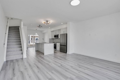 239 Saddlepeace Crescent Ne, Calgary, AB - Indoor Photo Showing Kitchen