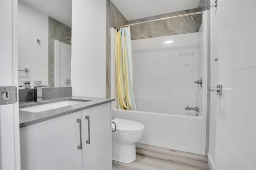 239 Saddlepeace Crescent Ne, Calgary, AB - Indoor Photo Showing Bathroom