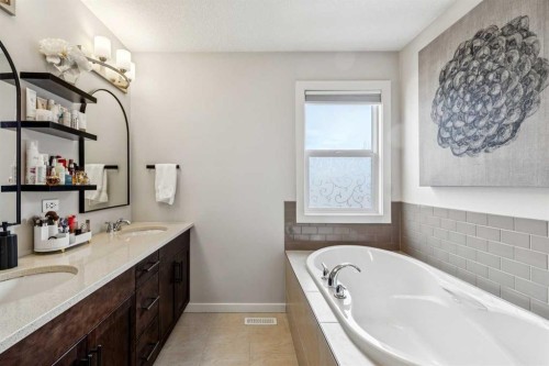 44 Legacy Landing Se, Calgary, AB - Indoor Photo Showing Bathroom