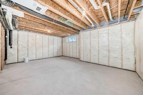 58 Walgrove Bay Se, Calgary, AB - Indoor Photo Showing Basement