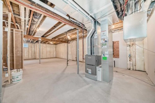 58 Walgrove Bay Se, Calgary, AB - Indoor Photo Showing Basement