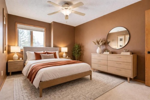 55 Oakmount Court Sw, Calgary, AB - Indoor Photo Showing Bedroom