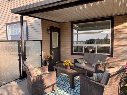 102 Morningside Point Sw, Airdrie, AB - Outdoor With Deck Patio Veranda With Exterior