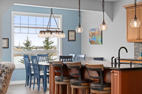 102 Morningside Point Sw, Airdrie, AB - Indoor Photo Showing Dining Room