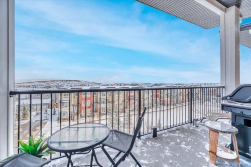 408-35 Walgrove Walk Se, Calgary, AB - Outdoor With Balcony With Exterior